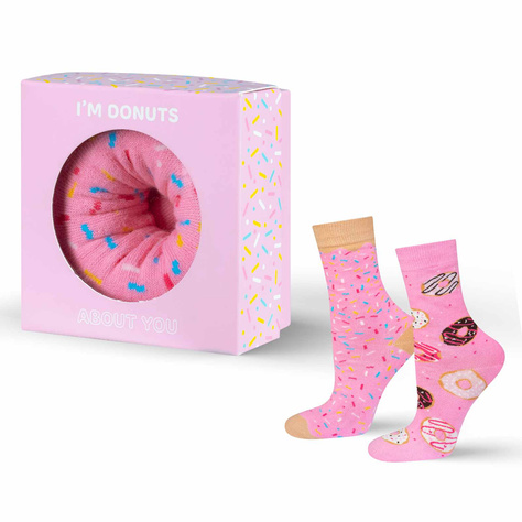 Women's socks SOXO GOOD STUFF donut