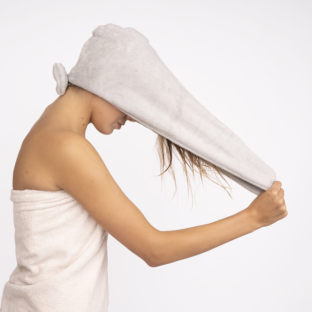Bath Turban Grey