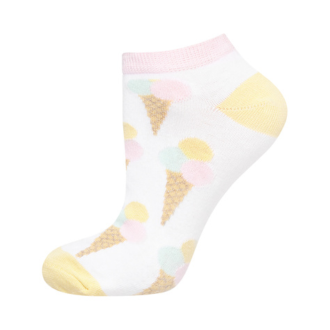 Colorful women's socks SOXO GOOD STUFF funny ice cream