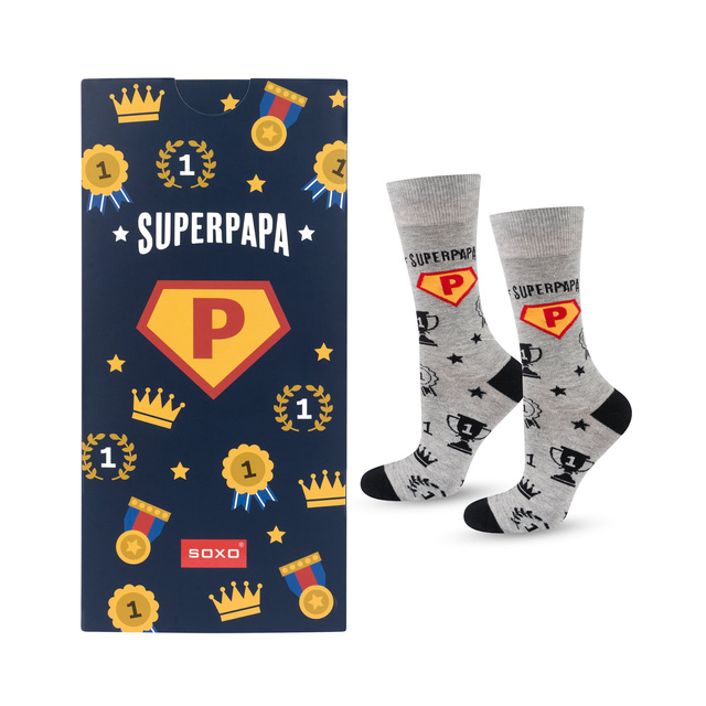 Skarpetki Laurka Super Papa