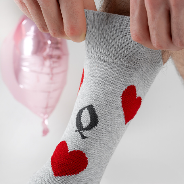 King and Queen Socks
