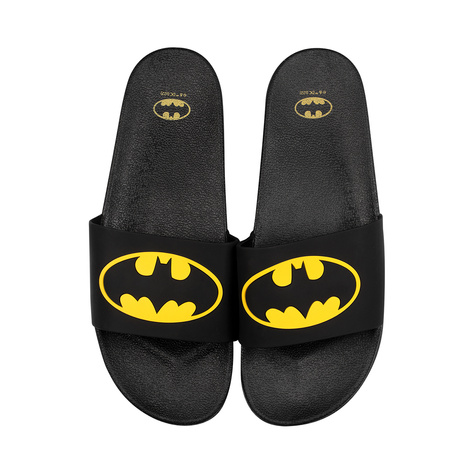 Klapki Plażowe Premium Damskie Męskie SOXO BATMAN | Idealne na Lato Wakacje i na Basen | Gumowe