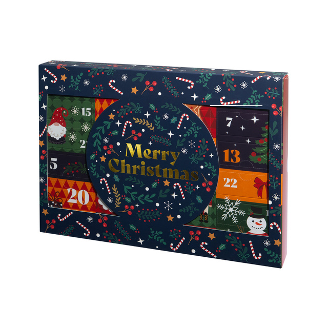 Advent Calendar with Socks 12 Pack
