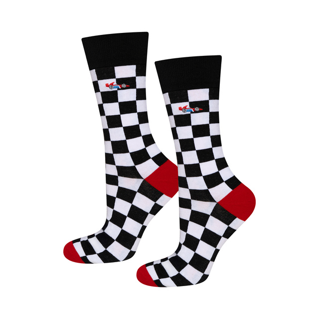 Formula 1 Greeting Card Socks