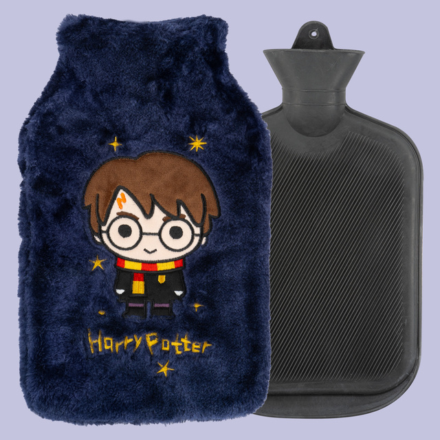 Harry Potter Hot Water Bottle Original, licensed from Warner Bros., warmer in a plush cover