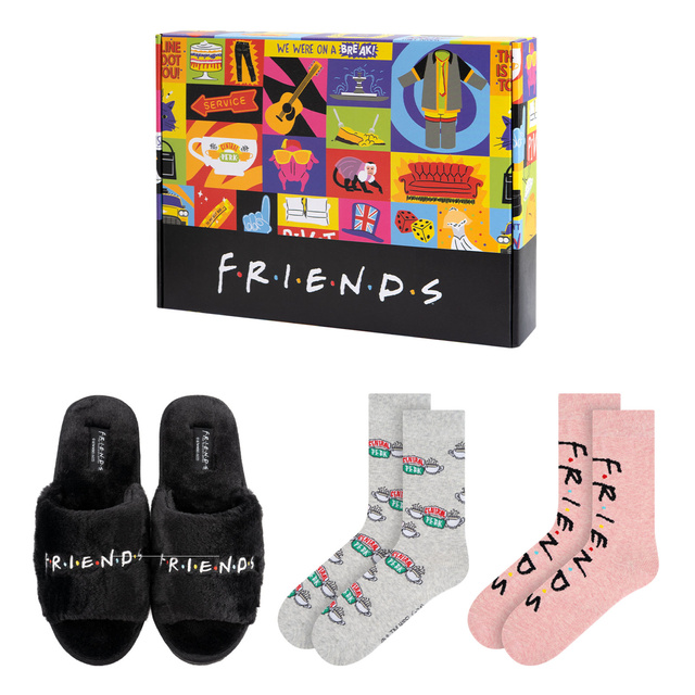 Set Friends Socks + Slippers