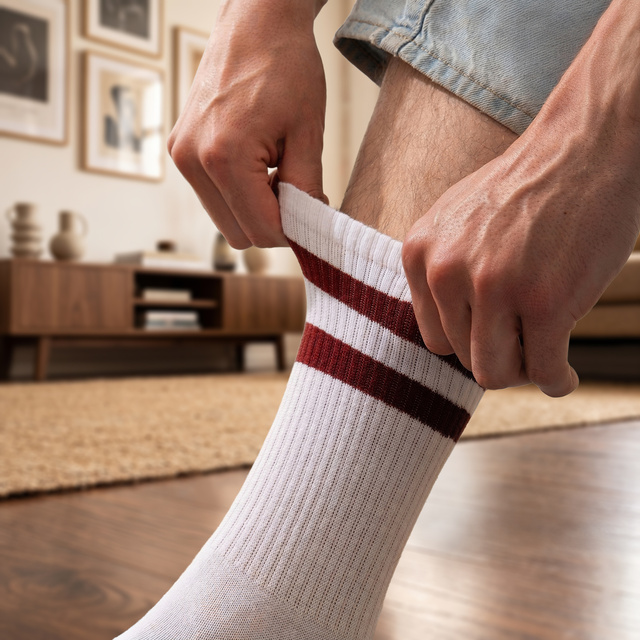Set of 3 colorful GOOD STUFF men's socks sport