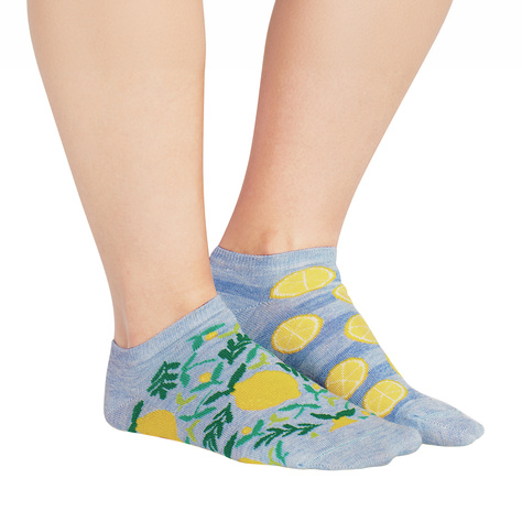 Colorful women's socks SOXO footies 