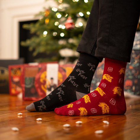  Harry Potter advent calendar Set of 6x SOXO men's socks