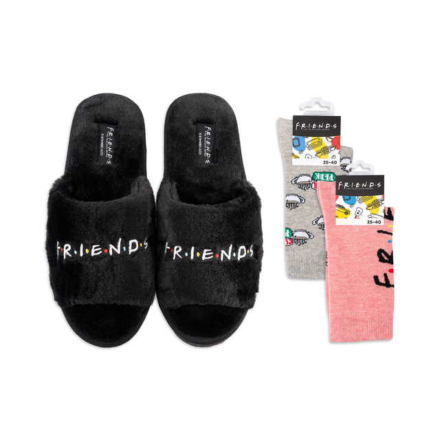 Women's SOXO slippers and women's socks Friends series