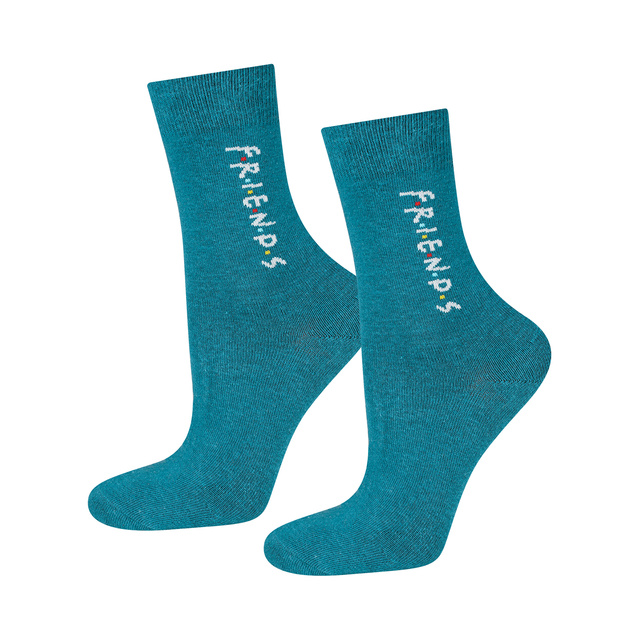 Set of 3x SOXO women's socks | happy socks | for a fan of the series Friends | gift | colors
