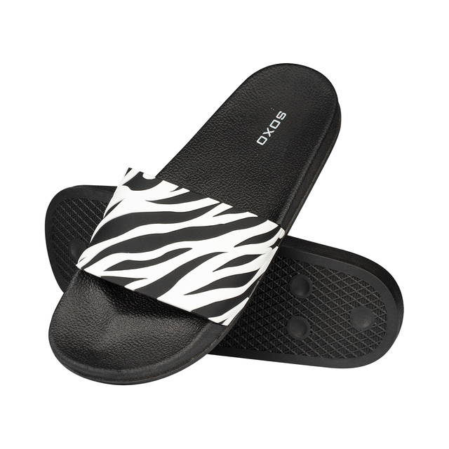 Klapki Zebra