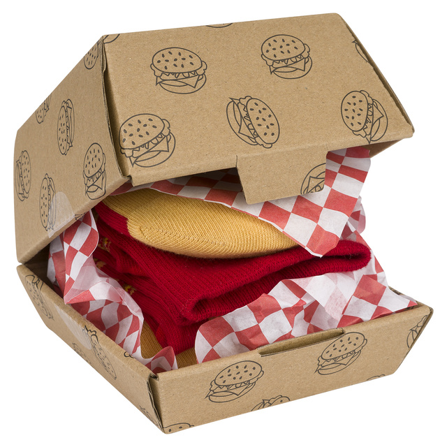 Skarpetki Stek i Hamburger 2-pak