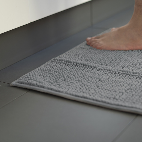 Momo Way bathroom rug gray