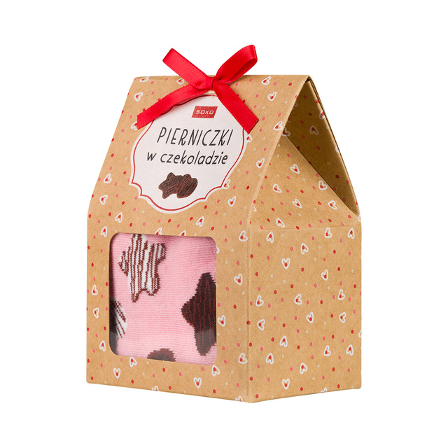 Chocolate Gingerbread Socks
