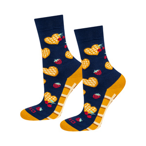 SOXO Women's Waffle Socks in a Pack - 2 Pairs