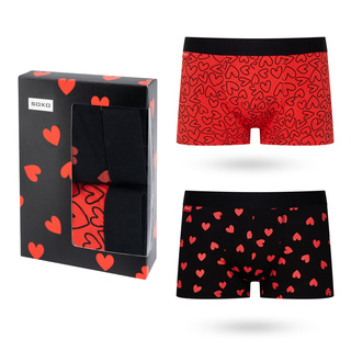 Heart Men's Boxer Shorts 2-Pack