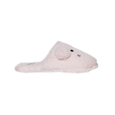 Slippers SOXO mouses- pink with hard soles