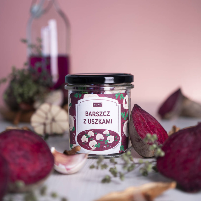 Men's boxer shorts herring in cream in a jar and red borscht socks in a jar SOXO | Gift for a man | Gift for Christmas
