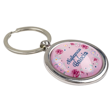 A set of keychains and colorful socks with inscriptions for Grandma | A gift for Grandma