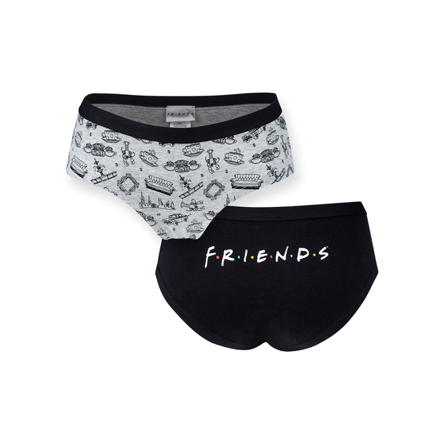 2x Women's colored Panties SOXO | Friends | perfect for a gift for her