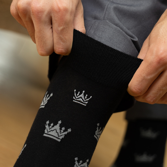 Set King of Life Socks + Keychain