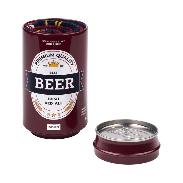 Skarpetki Piwo w Puszce Irish Red Ale