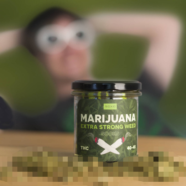 Green Socks in a Jar