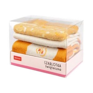 SOXO Women's Socks in Apple Pie Wrap