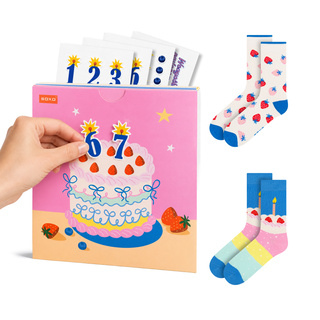 Birthday Cake Socks 2-pack