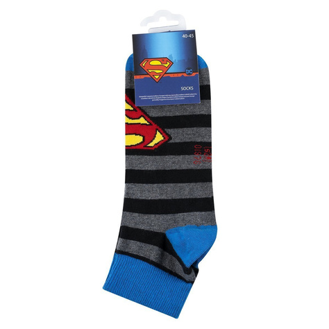 Set of 4x Colorful SOXO Superman DC COMICS men's socks