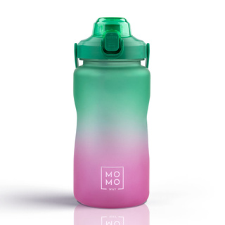 Butelka na Wodę Zielono-Różowa 1500 ml