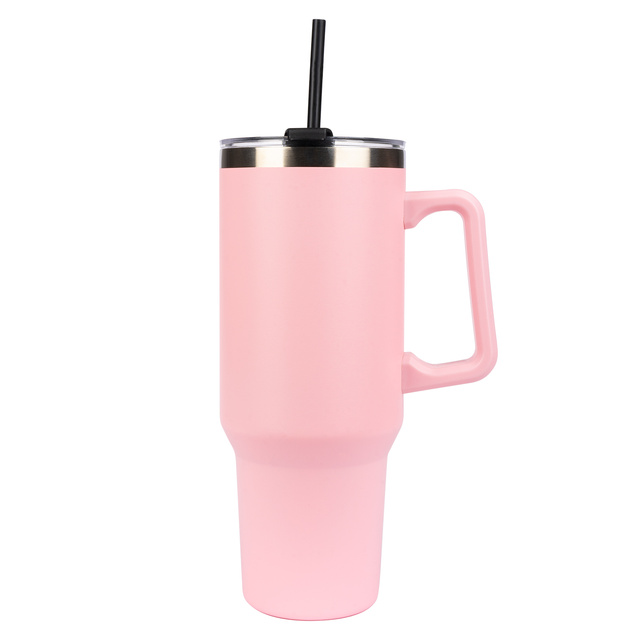 Momo Way 1200ml thermal mug pink