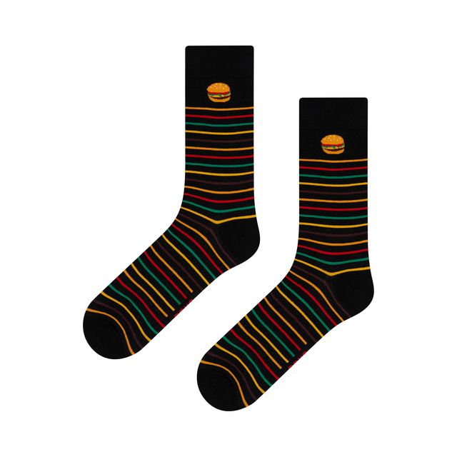 Birthday Socks Burger 2-pack