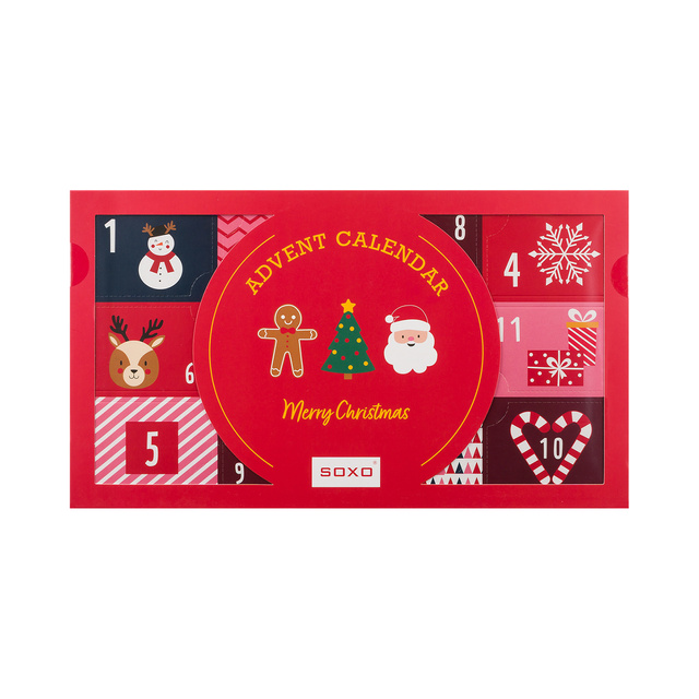 Gift Box prezentowy | pomysł na prezent dla Niej | Mikołajki | zestaw 6x skarpetki damskie SOXO