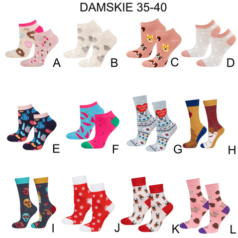 Advent calendar with colorful socks Set of 12x SOXO women's socks men's