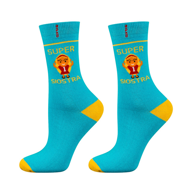 Colorful SOXO Super Sister children's socks