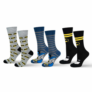 Batman Socks 3-Pack
