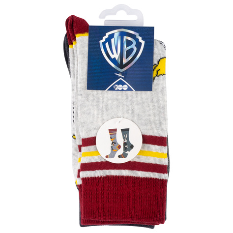 Set of 2x Men's colorful socks | Warner Bros | Bugs and Daffy | gift idea