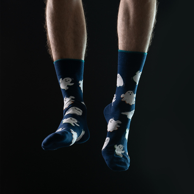 Men's socks SOXO ghost and eyes