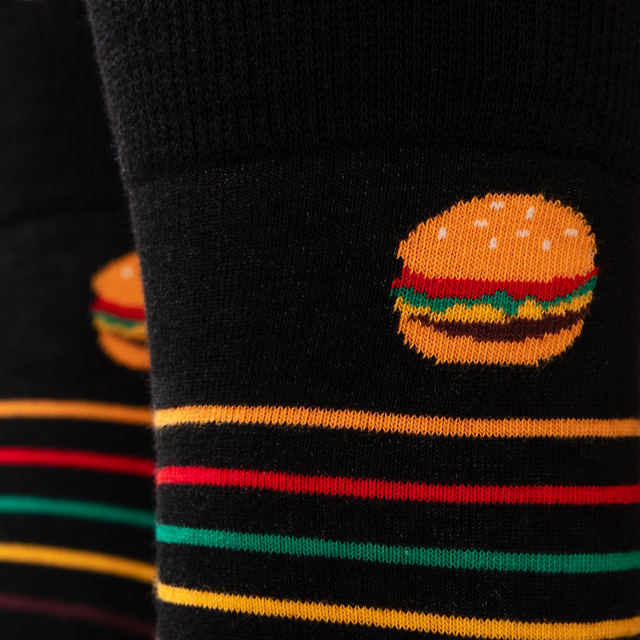 Skarpetki Laurka Urodzinowa Burger 2-pak