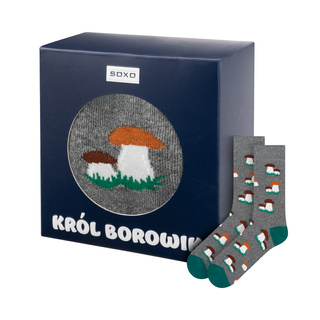 Porcini Mushroom Socks