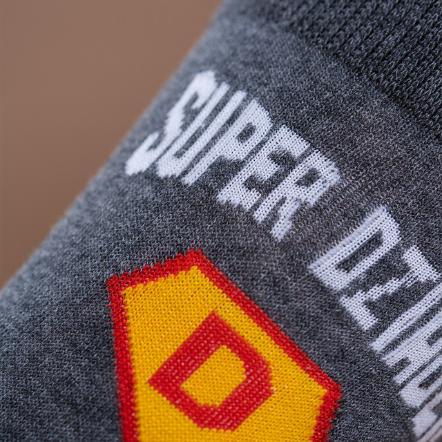 Super Grandpa Greeting Card Socks
