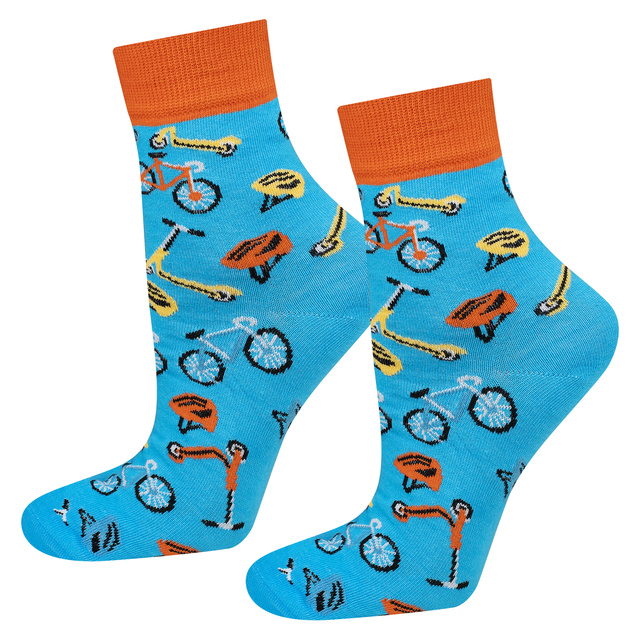 OUTLET Women's socks SOXO bikes