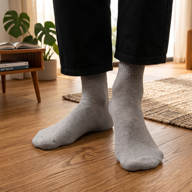 Set of 3 colorful GOOD STUFF men's socks sport