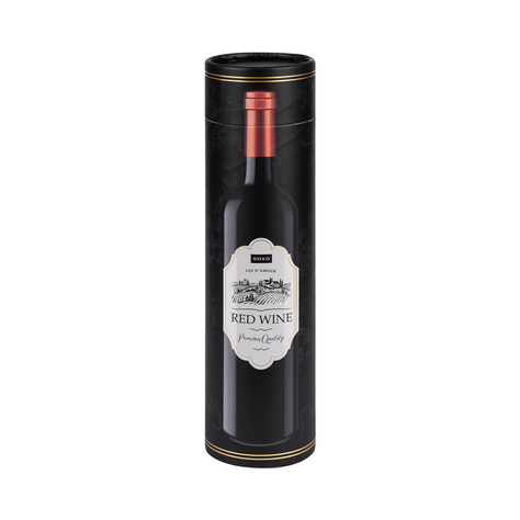 Skarpetki damskie SOXO Red Wine w tubie - 3 Pary