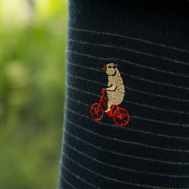 SOXO men's capybara cycling socks - 2 