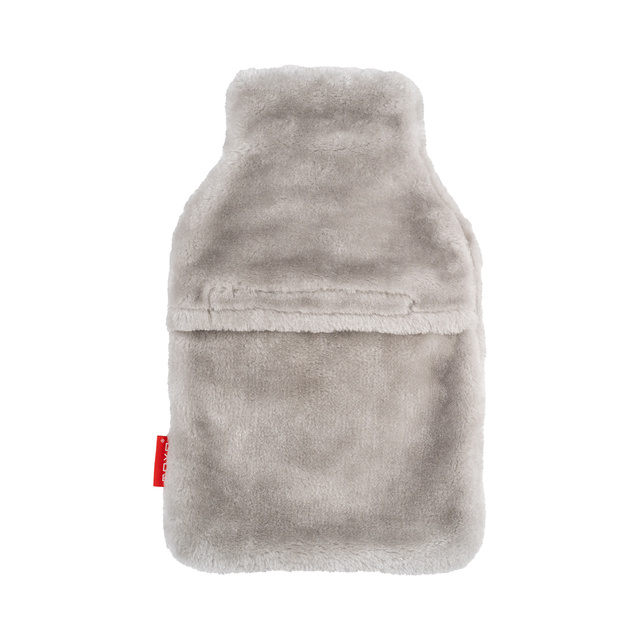 Hot water bottle llama SOXO gray 1.8 L