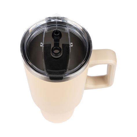 Momo Way 1200ml thermal mug beige