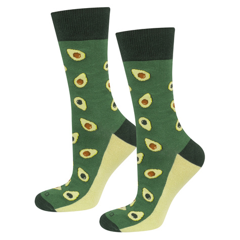 Set of 2x Women's Socks | Men's SOXO | Canned Pineapple | Boxed Avocado | Fun Socks for Her | Unisex for Him